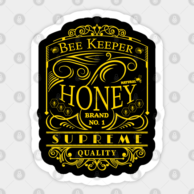 Beekeeper T-Shirt Beekeeping Honey Gift Sticker by Ilyashop